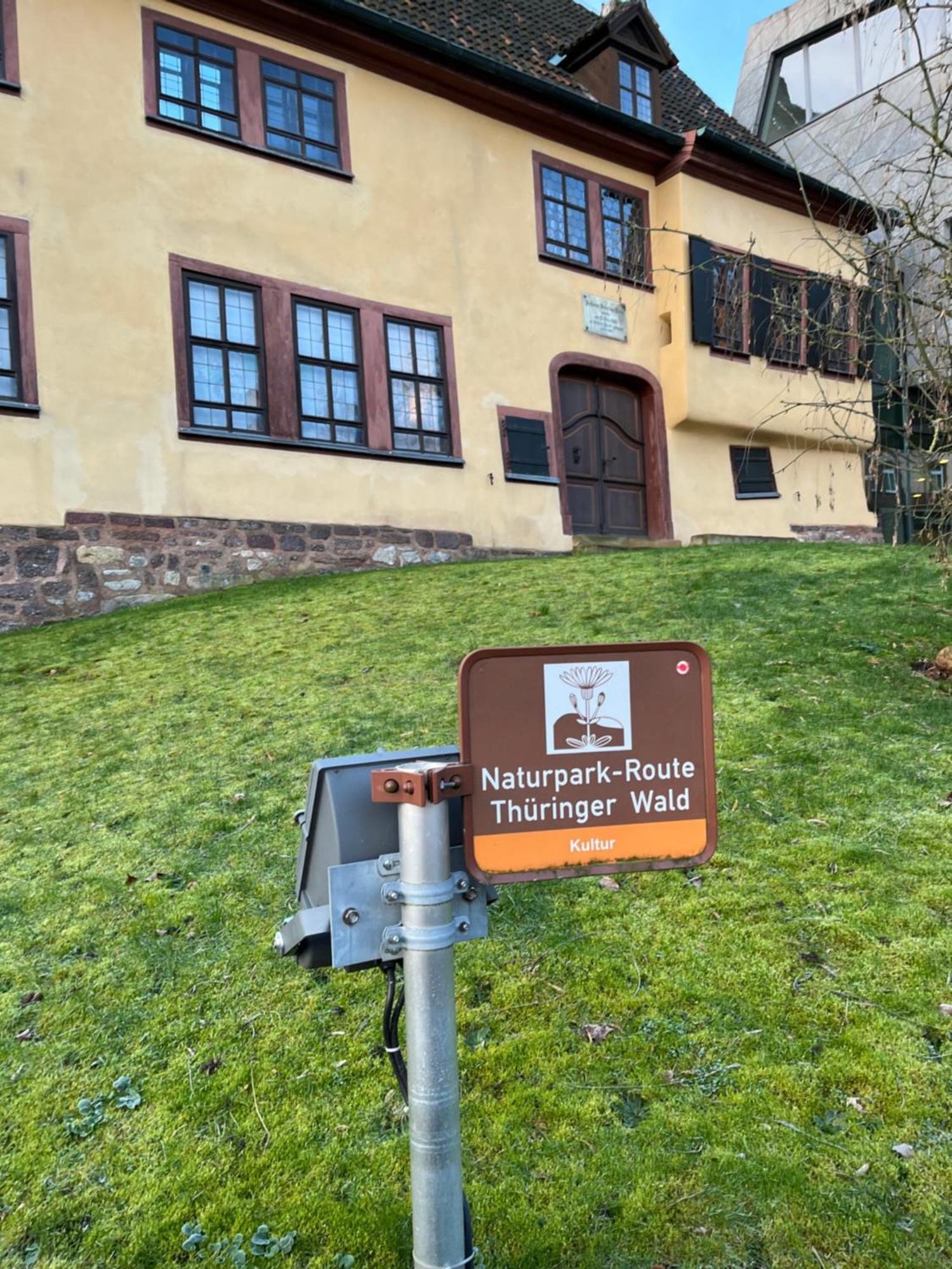 Ferienwohnung Mitte Sued Am Frauenplan Eisenach Exterior foto